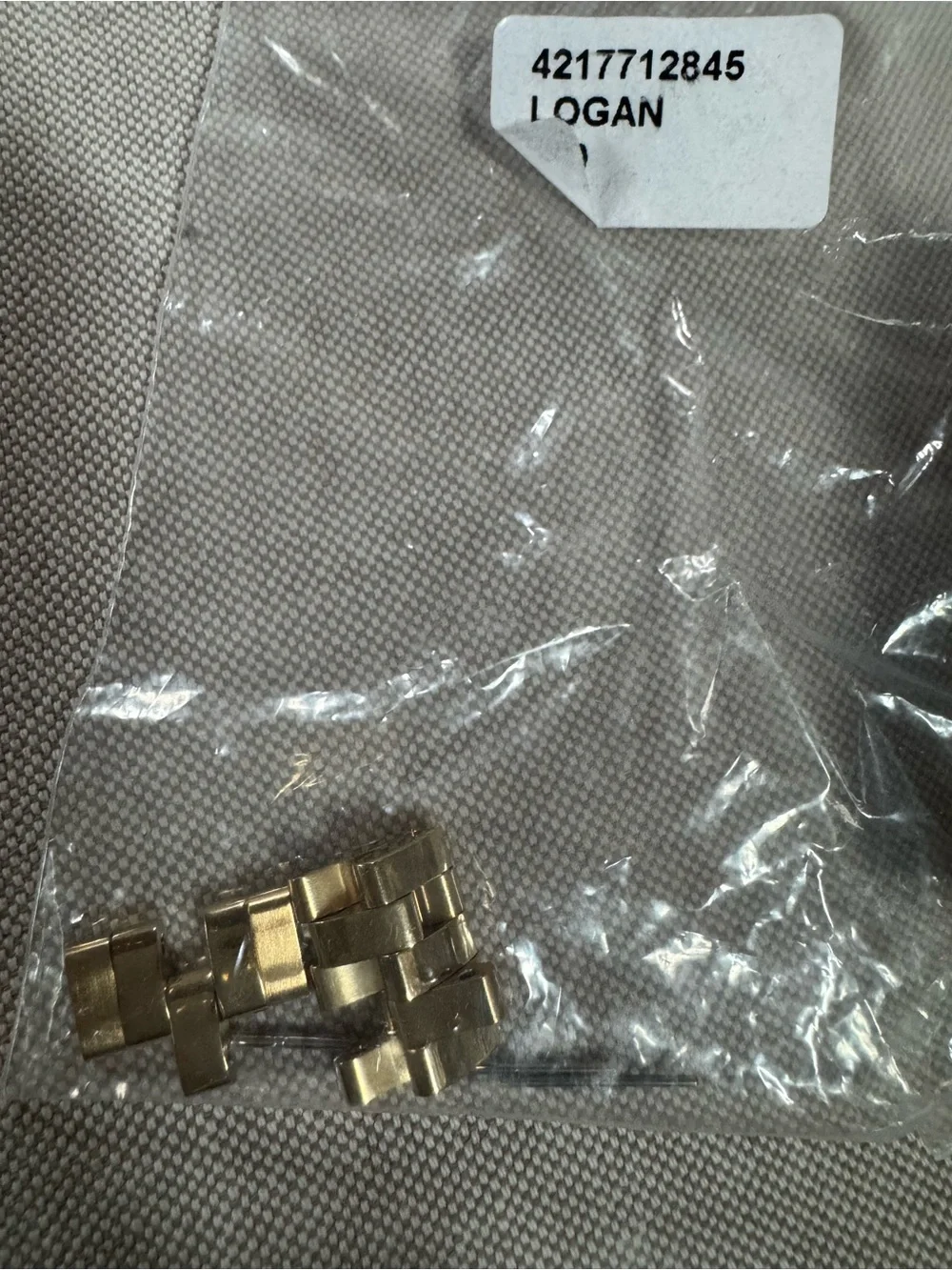 Michele Gold and white Women's Chronograph Watch. No bundles please